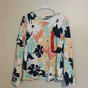 Hang Ten Multicolor UV Protection Top Medium NWT